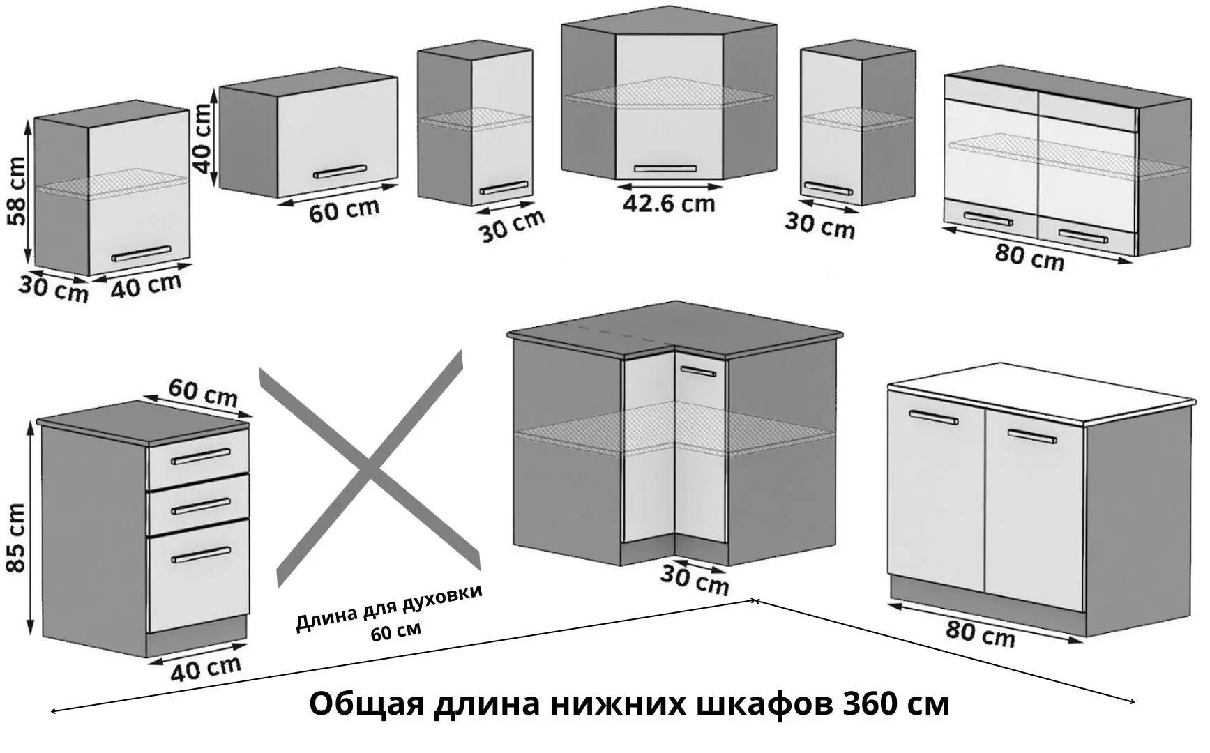 Bucatarie Belini Lidia2 TOR LIDIA2/4/WT/DS/0/B1 3.6m (Sonoma Oak)