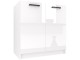 Bucatarie Belini Marika2 INF MARIKA2/5/WT/W/0/B1 2.4m (White High Gloss)