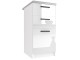 Bucatarie Belini Marika2 INF MARIKA2/5/WT/W/0/B1 2.4m (White High Gloss)