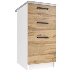 Bucatarie Belini Marika2 TOR MARIKA2/5/WT/DW/0/B1 2.4m (Wotan Oak) Thumb