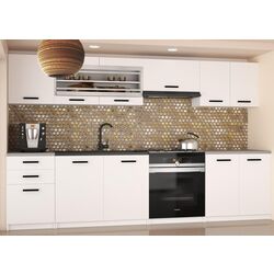 Bucatarie Belini Marika2 TOR MARIKA2/4/WT/WT/0/B1 2.4m (White Matt)