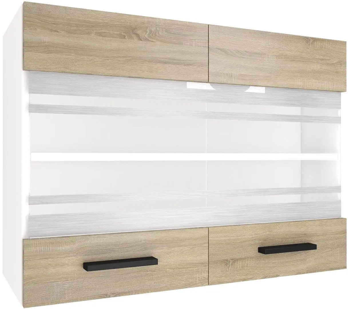 Bucatarie Belini Paula2 TOR PAULA2/4/WT/DS/0/B1 2.4m (Sonoma Oak)