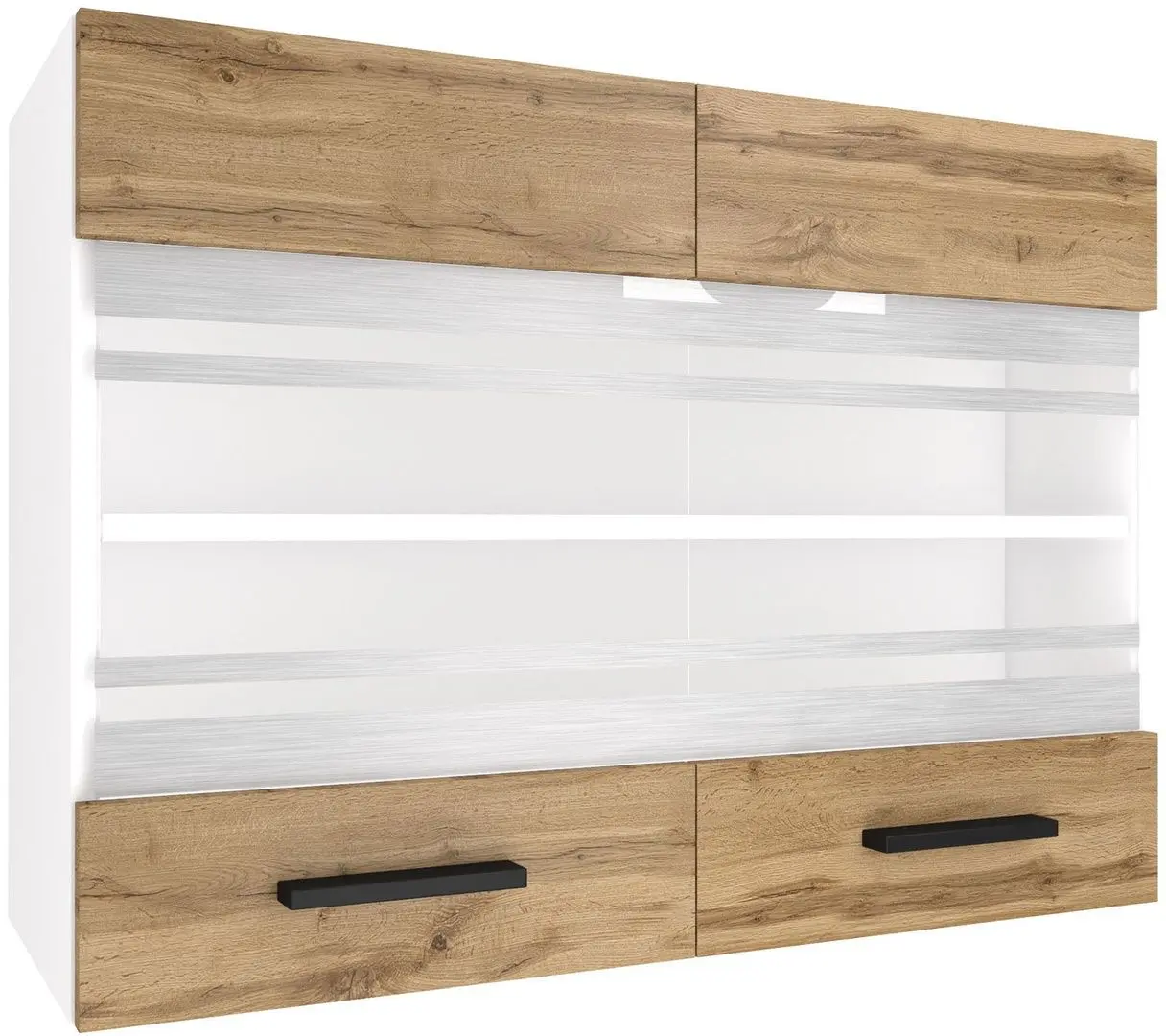 Bucatarie Belini Paula2 TOR PAULA2/4/WT/DW/0/B1 2.4m (Wotan Oak)