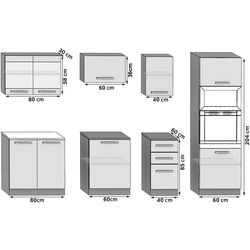 Bucatarie Belini Paula2 TOR PAULA2/5/WT/WT/0/B1 2.4m (White Matt) Thumb