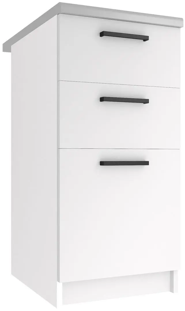 Bucatarie Belini Paula2 TOR PAULA2/5/WT/WT/0/B1 2.4m (White Matt)