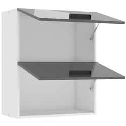 Bucatarie Belini Primera2 INF PRIMERA2/2/WT/S/0/B1 1.8m (Gray High Gloss) Thumb