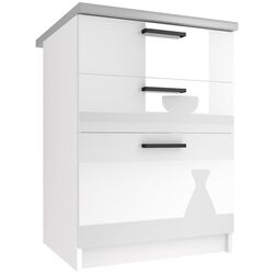 Bucatarie Belini Primera2 INF PRIMERA2/3/WT/W/0/B1 1.8m (White High Gloss) Thumb