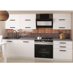 Bucatarie Belini Primera2 TOR PRIMERA2/3/WT/WT/0/B1 1.8m (White Matt)