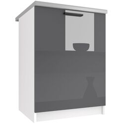 Bucatarie Belini Sonik2 INF SONIK2/2/WT/S/0/B1 1.8m (Gray High Gloss) Thumb