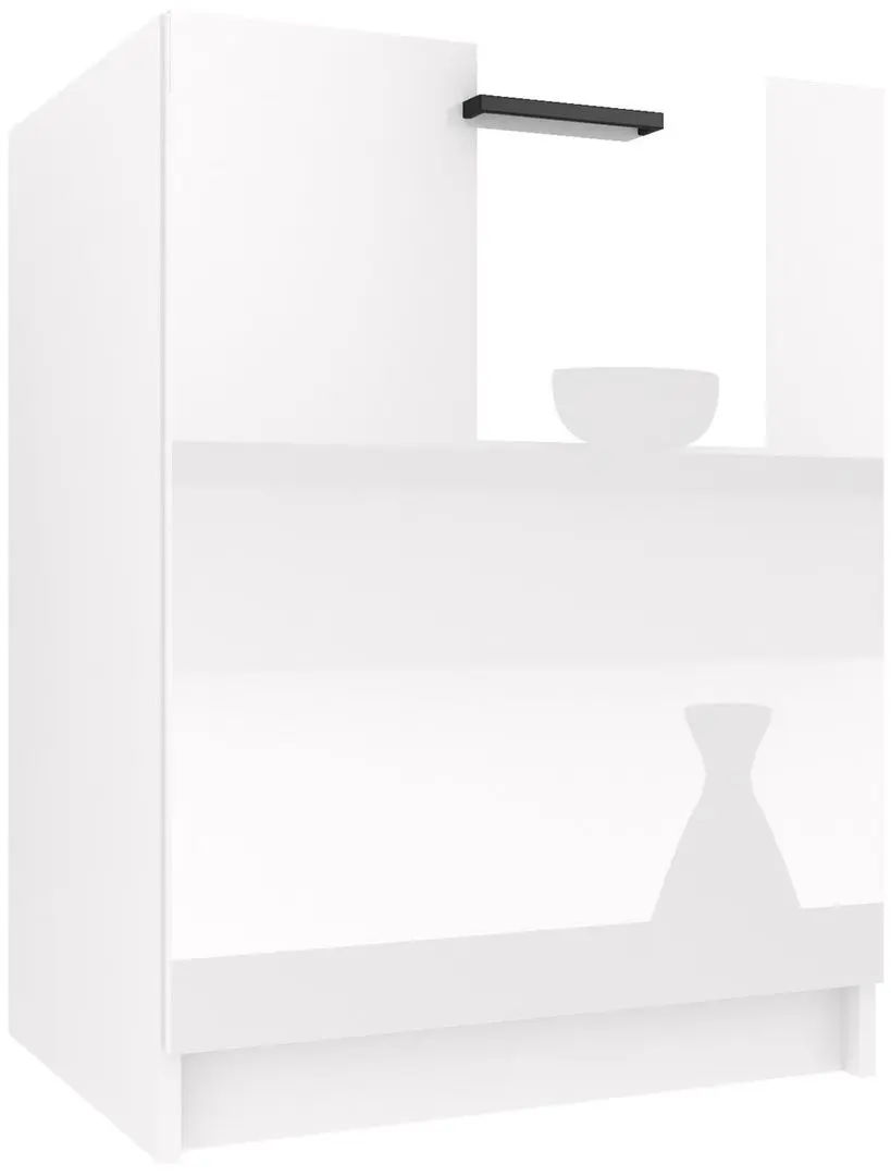 Bucatarie Belini Sonik2 INF SONIK2/2/WT/W/0/B1 1.8m (White High Gloss)