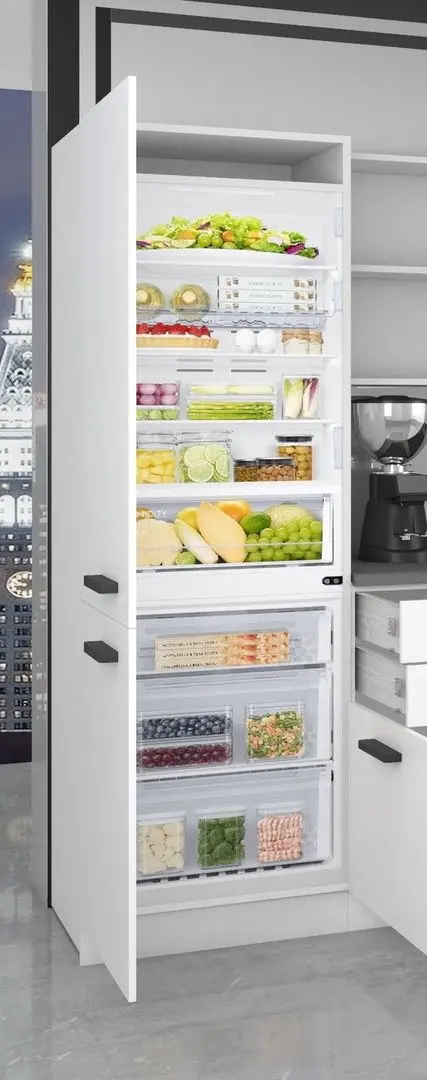 Кухня Belini Syntka2 INF SYNTKA2/6/WT/S/0/B1 3.0m (Gray High Gloss)