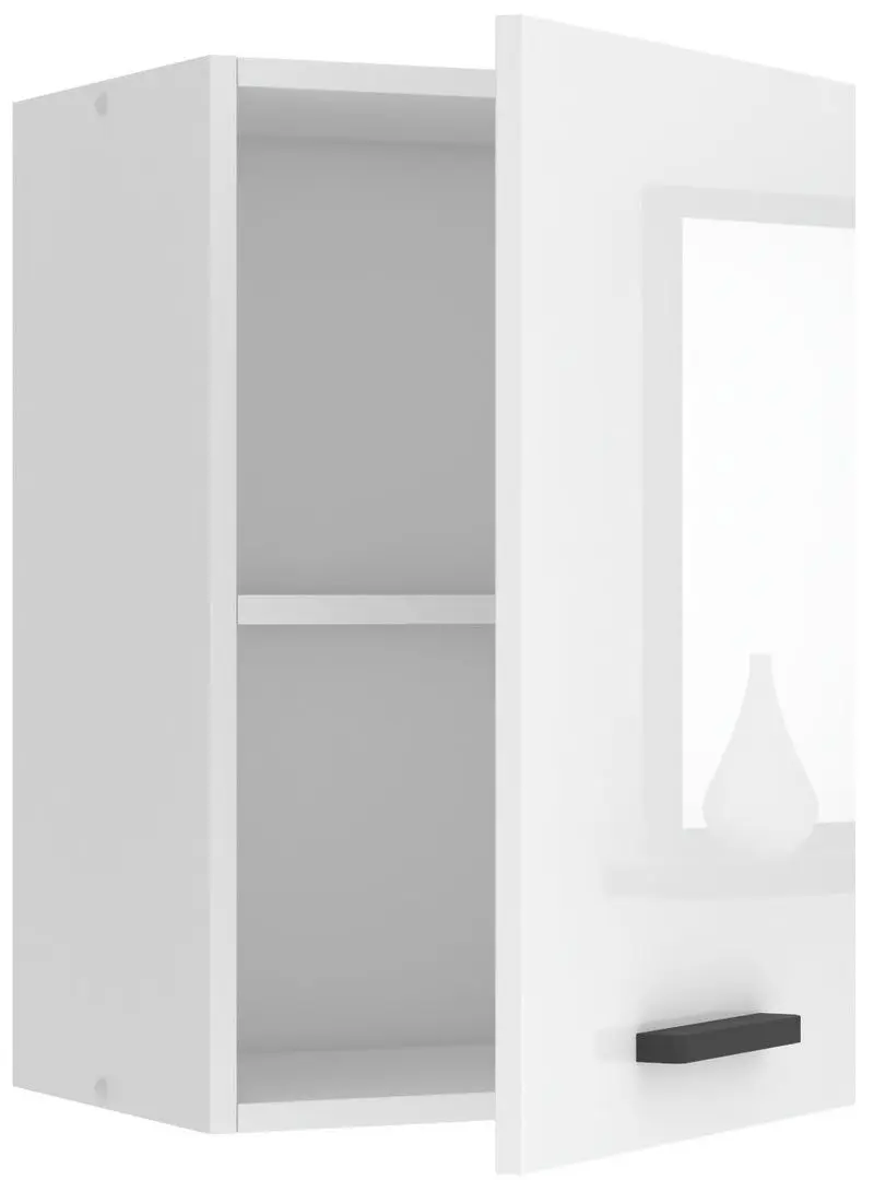 Bucatarie Belini Syntka2 INF SYNTKA2/5/WT/W/0/B1 3.0m (White High Gloss)