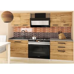 Bucatarie Belini Tiesto2 TOR TIESTO2/2/WT/DW/0/B1 1.2m (Wotan Oak)