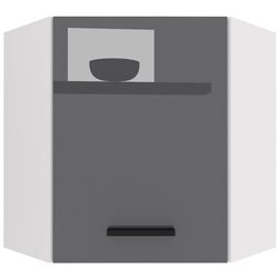 Bucatarie Belini Uniqagrande INF UNIQAGRANDE/5/WT/S/0/B1 4.2m (Gray High Gloss) Thumb