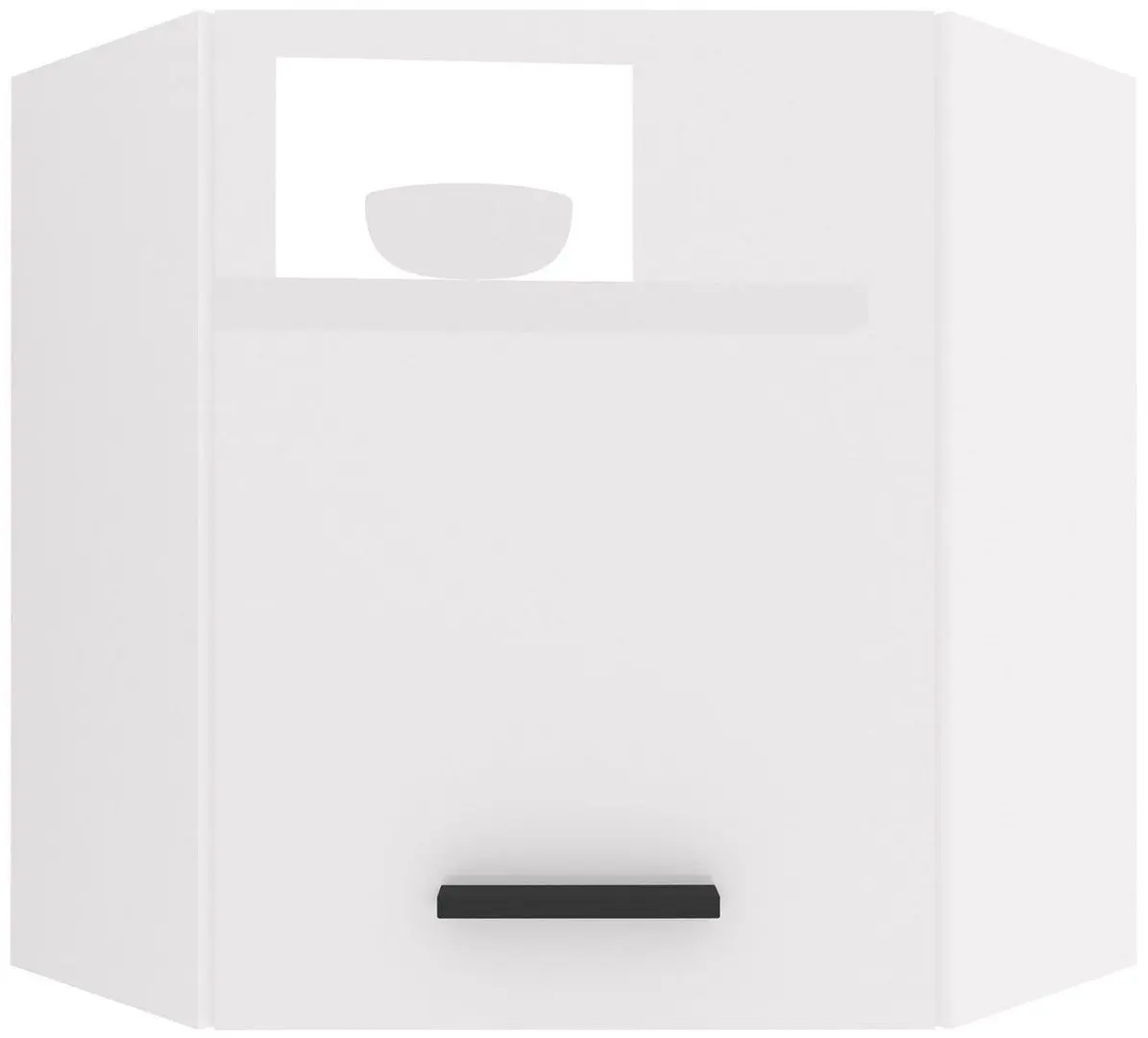 Bucatarie Belini Uniqagrande INF UNIQAGRANDE/5/WT/W/0/B1 4.2m (White High Gloss)