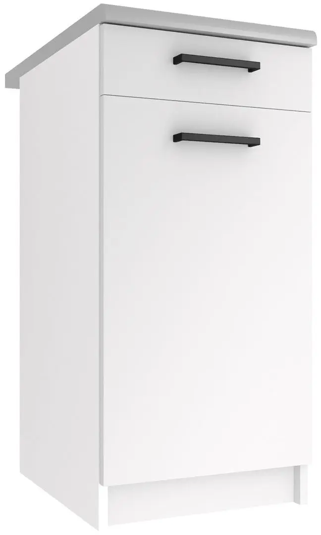 Кухня Belini UniqaGrande TOR UNIQAGRANDE/5/WT/WT/0/B1 4.2m (White Matt)