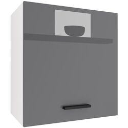 Bucatarie Belini Uniqaplus INF UNIQAPLUS/5/WT/S/0/B1 4.2m (Gray High Gloss) Thumb