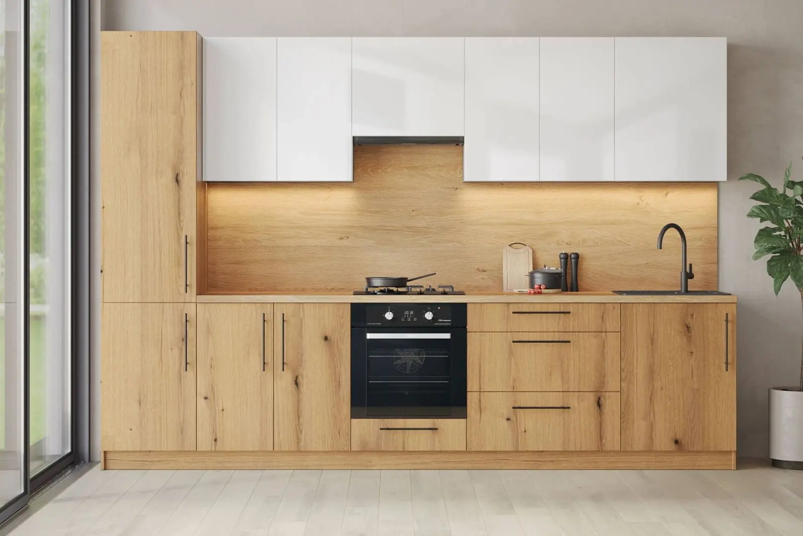 Bucatarie Fabrik Home Dream Stone Oak 3.3m