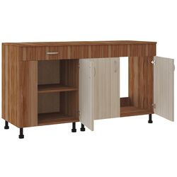 Bucatarie Haaus Reno 1.5m (Plum/Light Elm) Thumb
