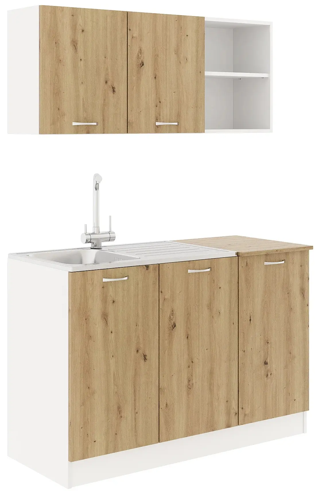 Кухня Haaus Ara 1.2м (Artisan Oak/White) - 2