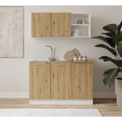 Bucatarie Haaus Ara 1.2m (Artisan Oak/White)