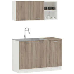 Кухня Haaus Ara 1.2м (Dark Sonoma Oak/White) Thumb