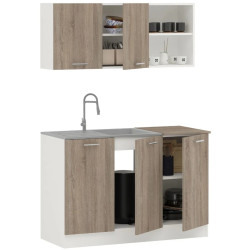 Кухня Haaus Ara 1.2м (Dark Sonoma Oak/White) Thumb