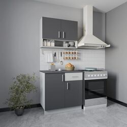 Bucatarie Haaus Berna 0.8m (White/Antracite)