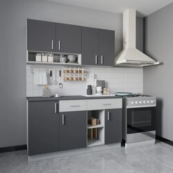 Кухня Haaus Berna 1.4м (White/Antracite)