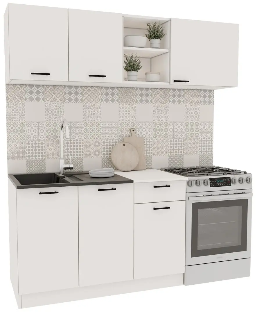 Bucatarie Haaus Kara 1.8m (White)