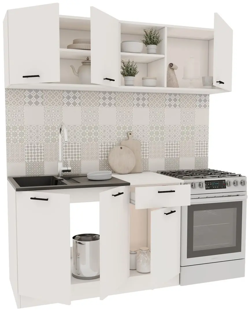 Bucatarie Haaus Kara 1.8m (White)