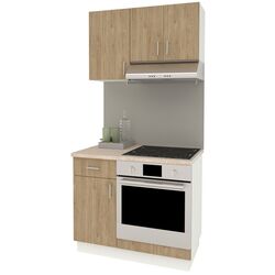 Bucatarie Haaus Karo V1 1m (Oak/White) Thumb