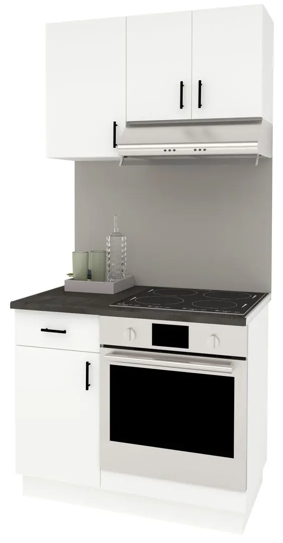 Bucatarie Haaus Karo V1 1m (White) - 2