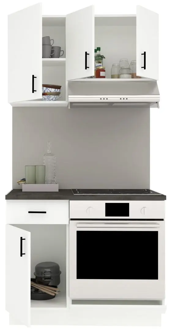 Bucatarie Haaus Karo V1 1m (White) - 3