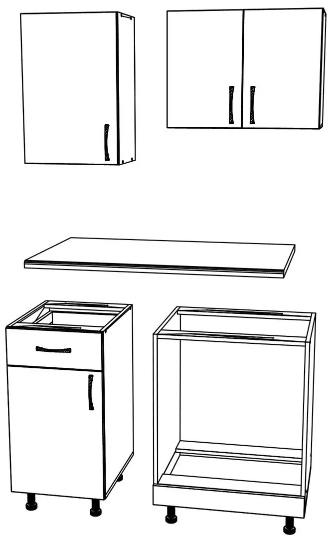 Bucatarie Haaus Karo V1 1m (White) - 4