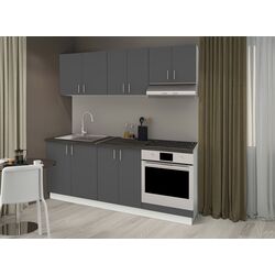 Bucatarie Haaus Karo V10 2m (Anthracite/White)