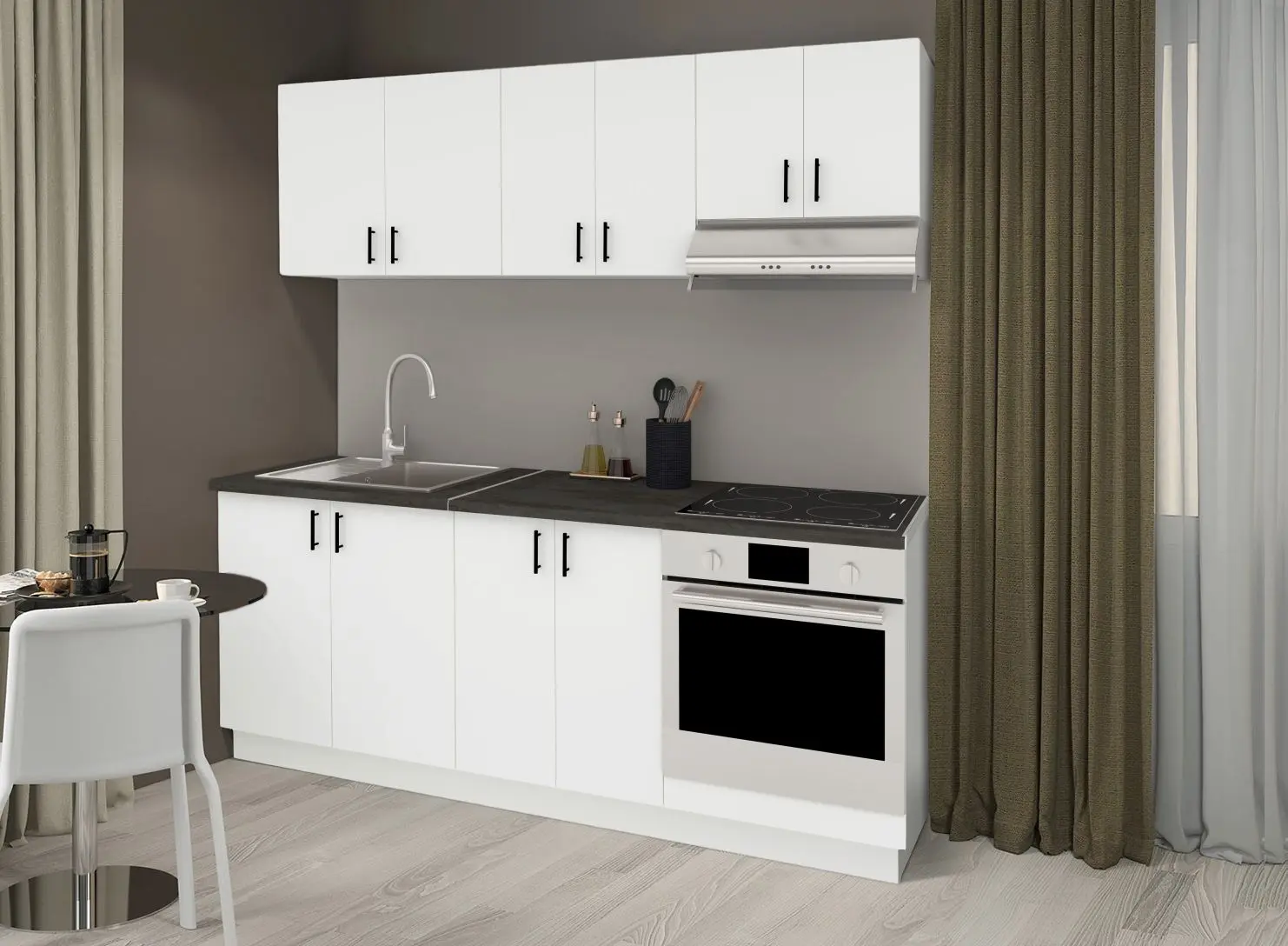 Bucatarie Haaus Karo V10 2m (White)