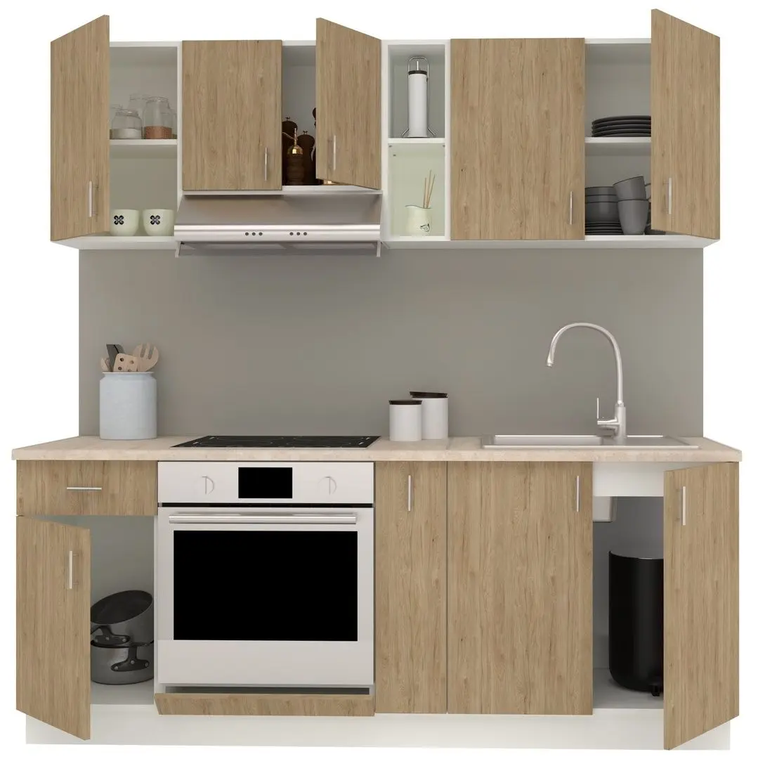 Bucatarie Haaus Karo V11 2m (Oak/White)