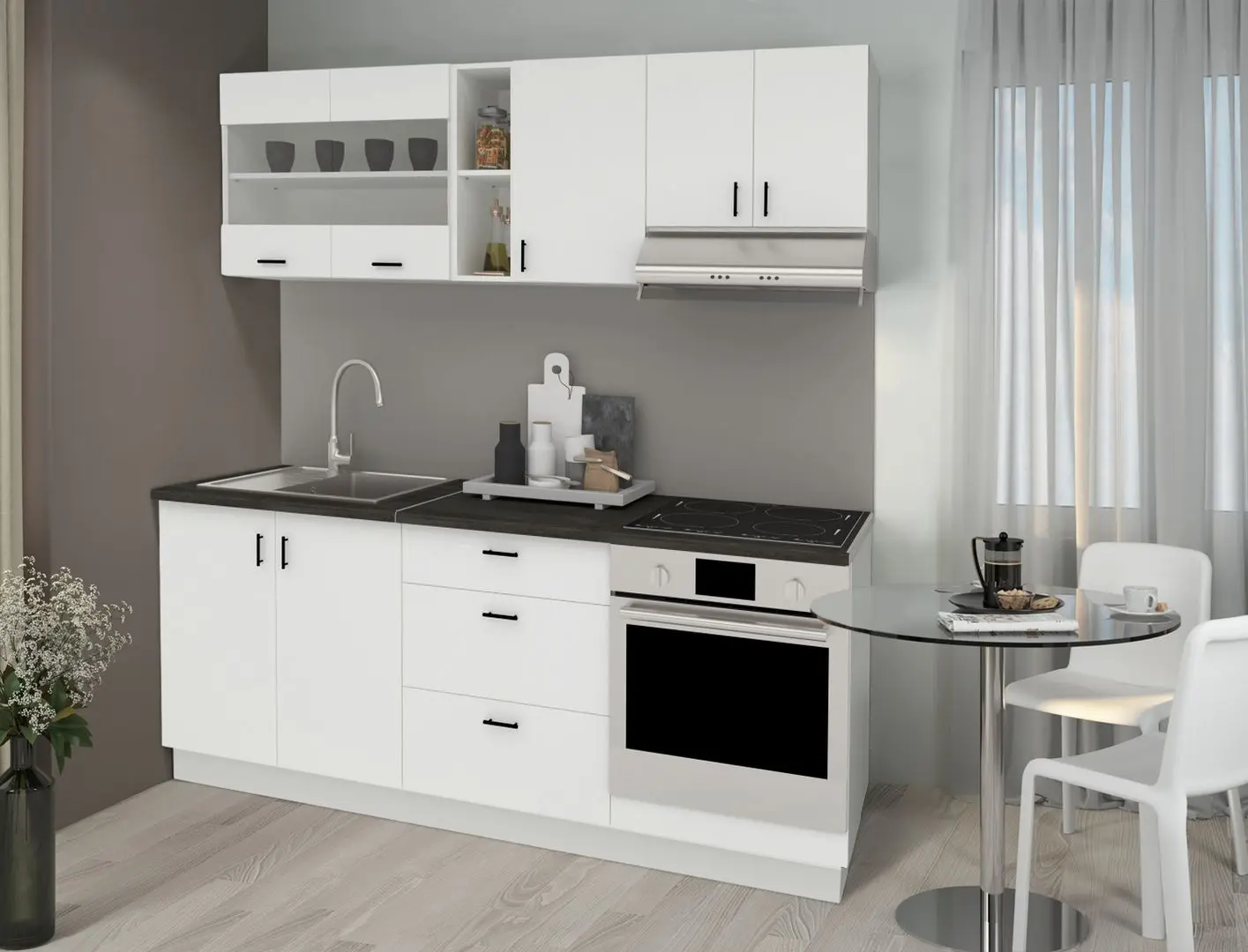 Bucatarie Haaus Karo V12 2m (White)