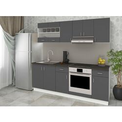 Кухня Haaus Karo V13 2.2м (Anthracite/White)