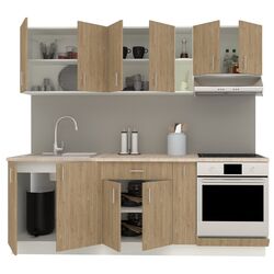Кухня Haaus Karo V14 2.2м (Oak/White) Thumb