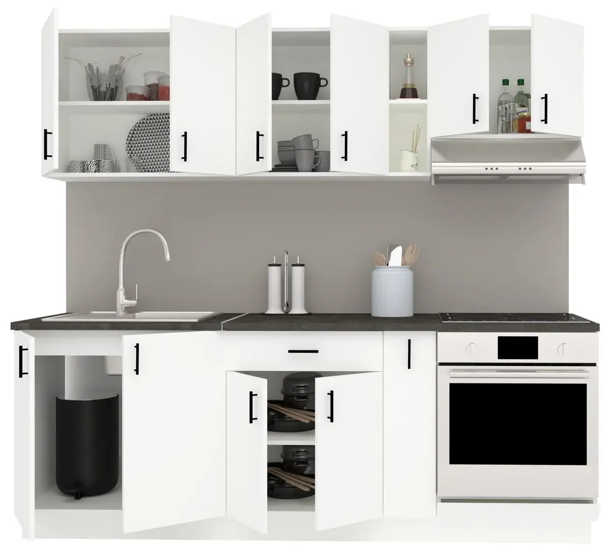 Bucatarie Haaus Karo V14 2.2m (White) - 5