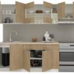 Bucatarie Haaus Karo V16 2.4m (Oak/White) Thumb