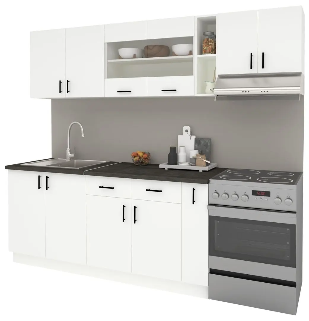 Bucatarie Haaus Karo V16 2.4m (White) - 2
