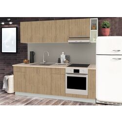 Bucatarie Haaus Karo V17 2.4m (Oak/White)