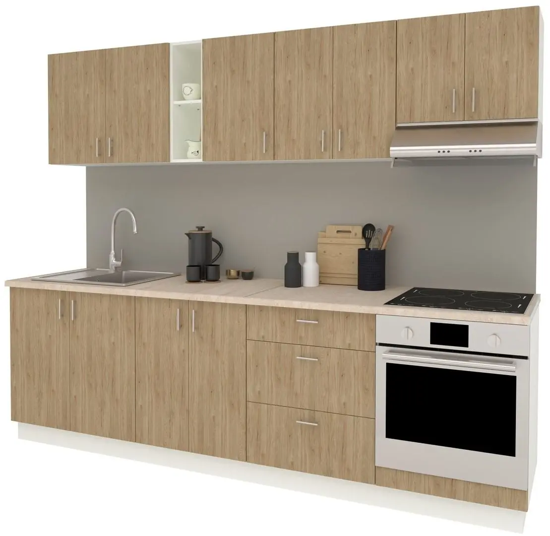 Кухня Haaus Karo V18 2.6м (Oak/White) - 4