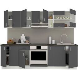 Кухня Haaus Karo V19 2.6м (Anthracite/White) Thumb