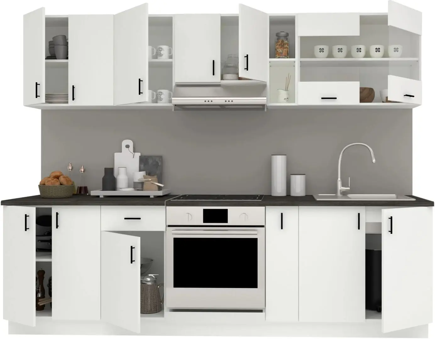 Кухня Haaus Karo V19 2.6м (White) - 3