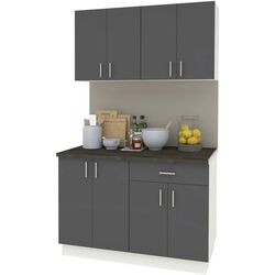 Bucatarie Haaus Karo V2 1.2m (Anthracite/White) Thumb