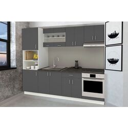 Кухня Haaus Karo V20 2.6м (Anthracite/White)